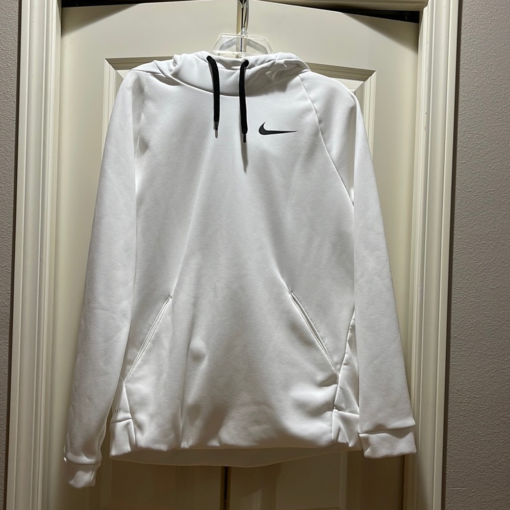 Nike fleece hoodie mens L